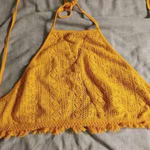 Knit crop top